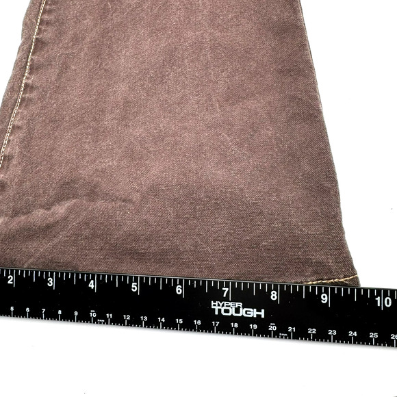 SEVEN7 Women's 30 Jeans Brown Flare Cowgirl Embroidered Pockets Hippie Boho y2k - Picture 11 of 11